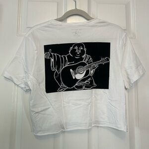 True Religion Oversized Cropped Tee